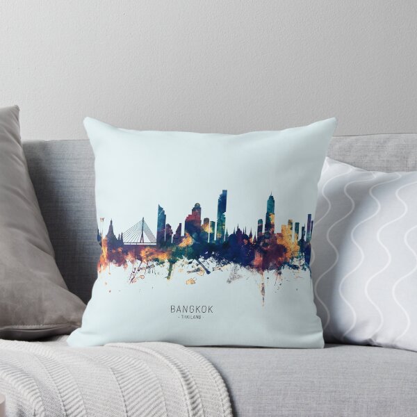 Artikelvorschau, Bangkok Thailand Skyline entworfen und verkauft von ArtPrints.