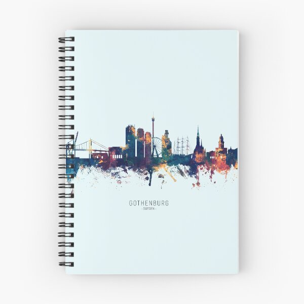 Item preview, Gothenburg Sweden Skyline designed and sold by ArtPrints.