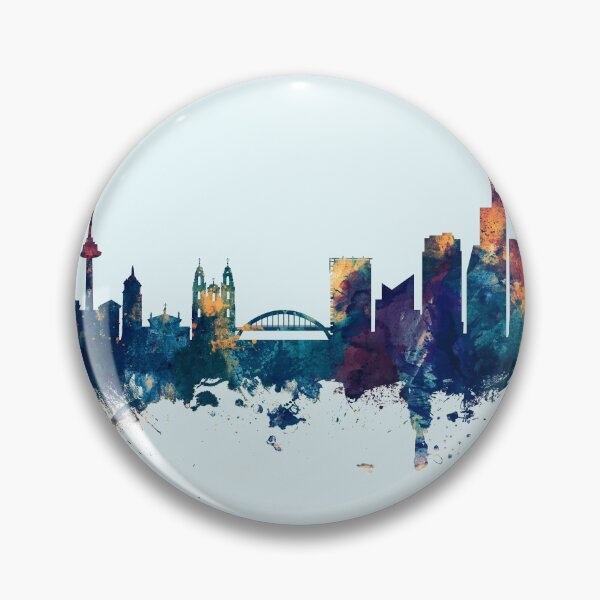 Item preview, Vilnius Lithuania Skyline designed and sold by ArtPrints.