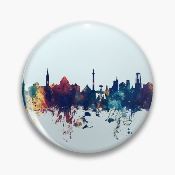 Artikelvorschau, Stuttgart Germany Skyline entworfen und verkauft von ArtPrints.