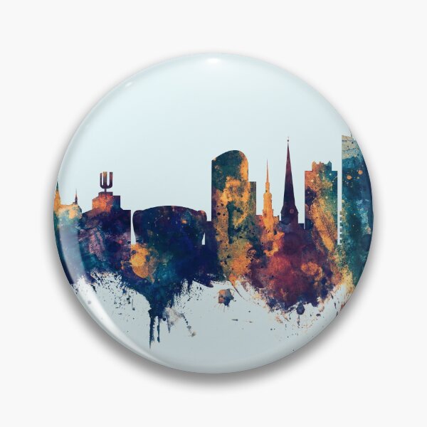 Item preview, Dortmund Germany Skyline designed and sold by ArtPrints.