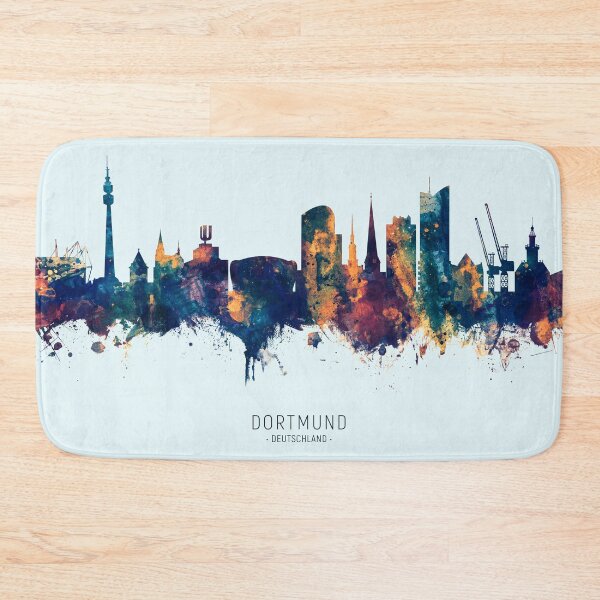 Item preview, Dortmund Germany Skyline designed and sold by ArtPrints.