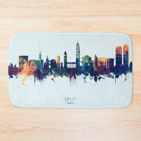 Item preview, Split Croatia Skyline designed and sold by ArtPrints.