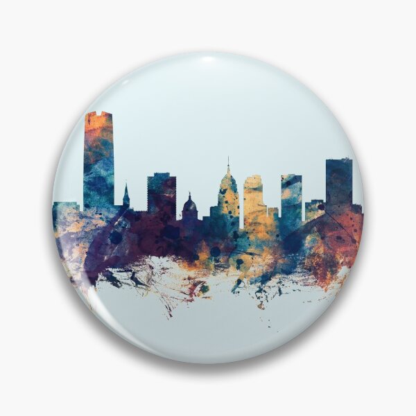 Item preview, Oklahoma City Skyline designed and sold by ArtPrints.