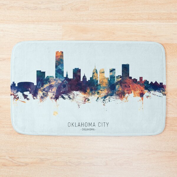 Artikelvorschau, Oklahoma City Skyline entworfen und verkauft von ArtPrints.