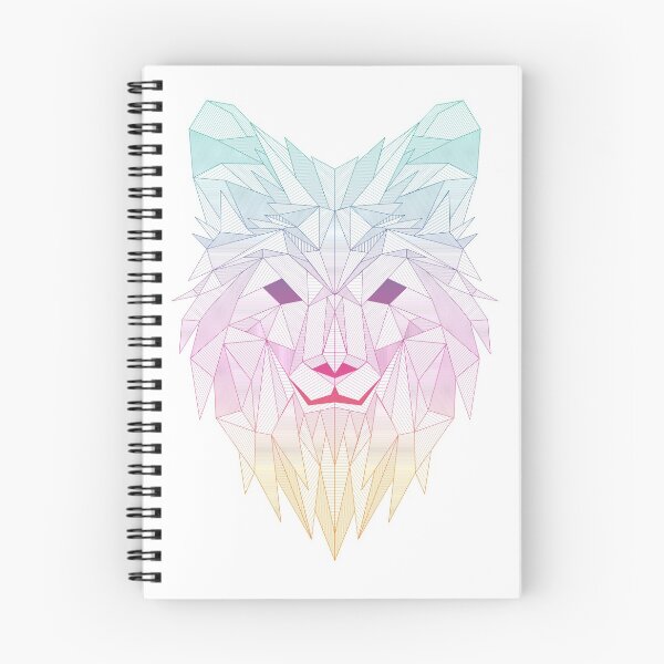 Item preview, Gradient crosshatch poly Wolf  designed and sold by Typefusion.