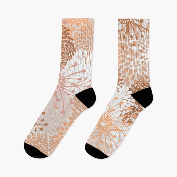 Item preview, Floral Pattern, Mixed Blooms, Blush and Terracotta designed and sold by meggydesigns.