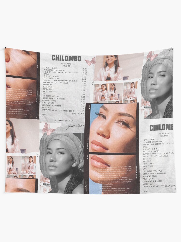Alternate view of Jhené Collage Tapestry