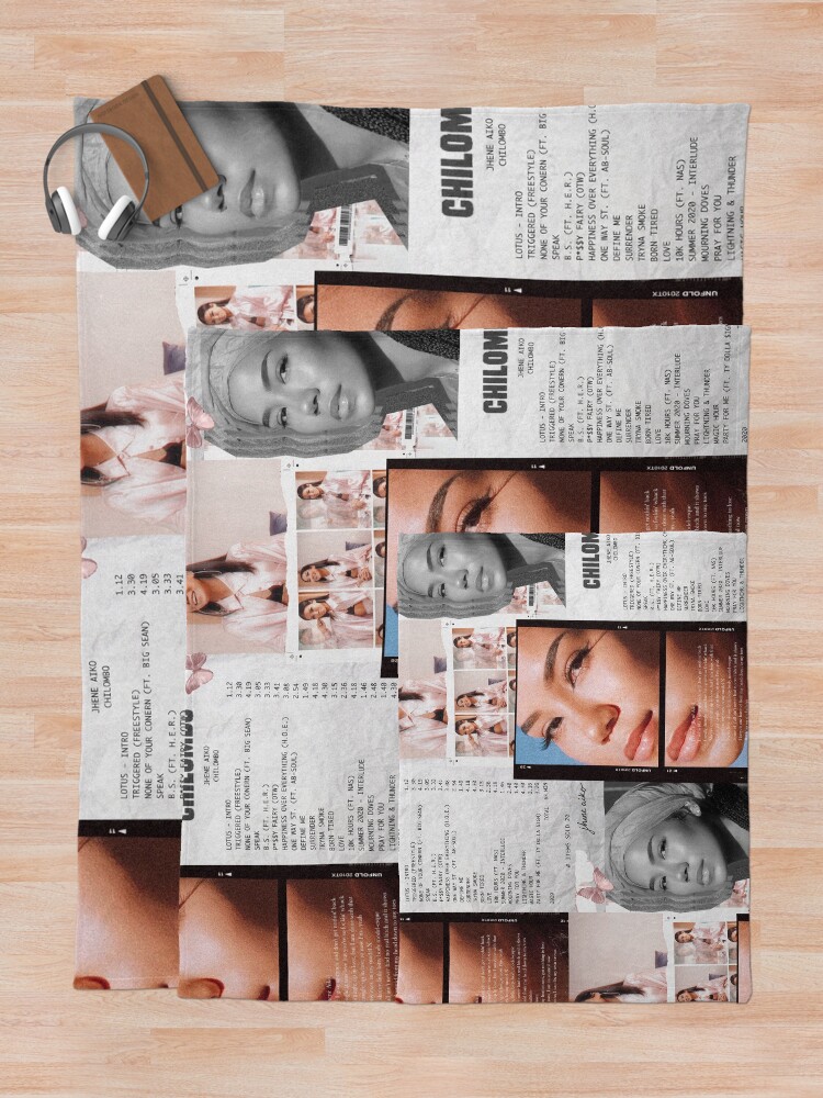 Alternate view of Jhené Collage Throw Blanket
