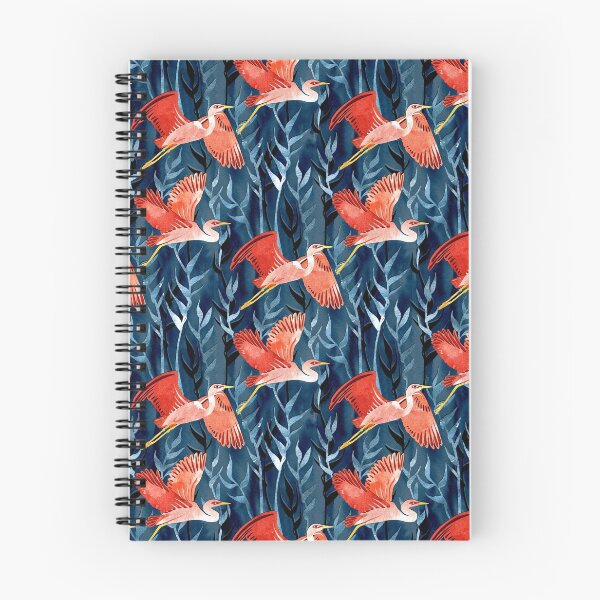 Item preview, Birds and Reeds in Red and Blue designed and sold by micklyn.