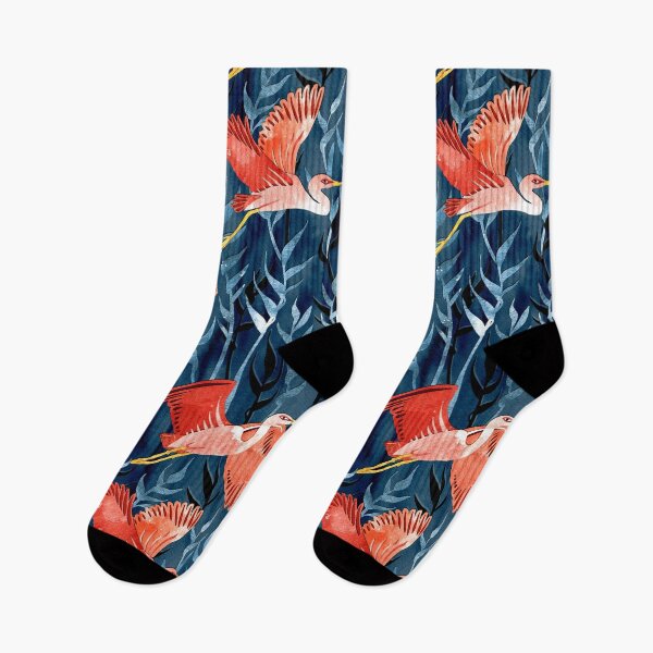 Item preview, Birds and Reeds in Red and Blue designed and sold by micklyn.