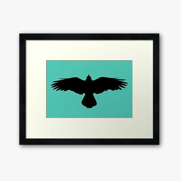 Crow Framed Art Print