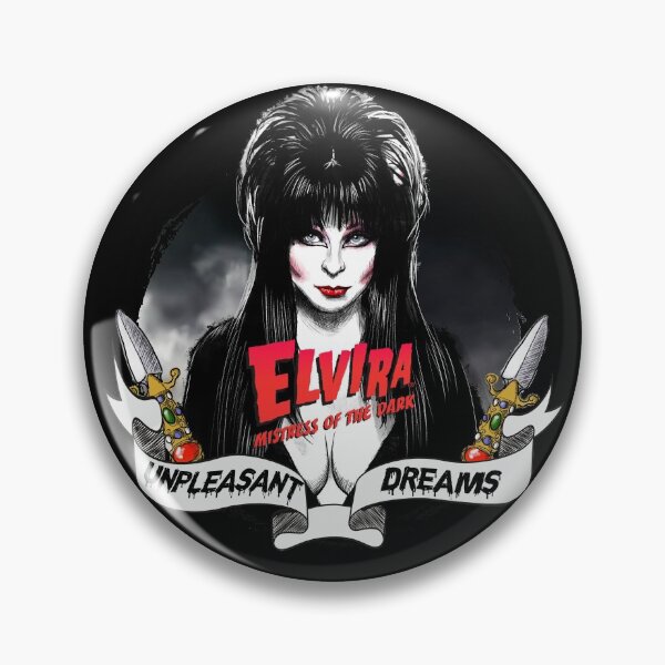 Goth Queens - Elvira, Mistress of the Dark Pin