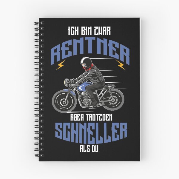 Artikelvorschau, Rentner Motorrad Motorradfahrer Spruch Geschenk entworfen und verkauft von JonasDesign.