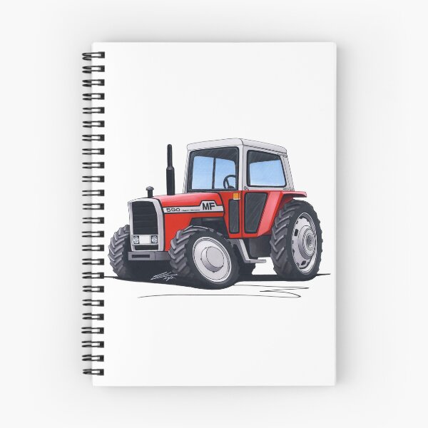 Item preview, Massey Ferguson 590 Tractor designed and sold by Yeomans Cartoons.