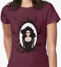 I keep my dark thoughts deep inside. Women's Fitted T-Shirt