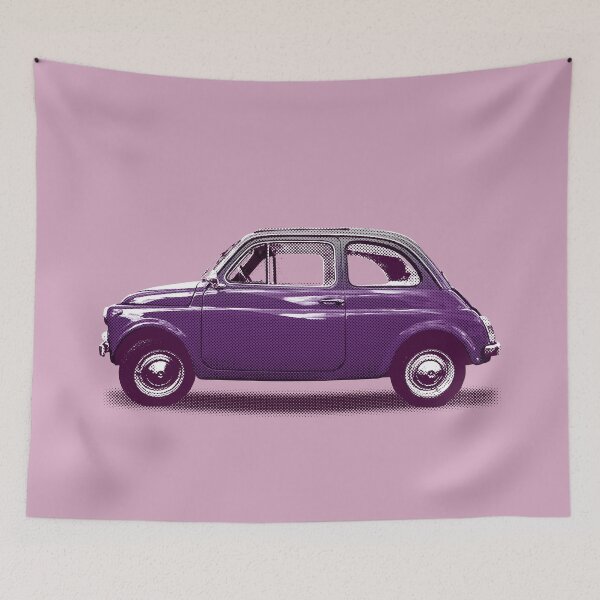 Item preview, Purple Fiat 500 designed and sold by Mark Vickers.