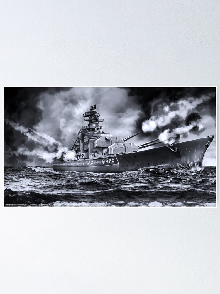 SCP-4217 The Bismarck #1 Poster for Sale by SCPillustrated