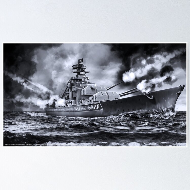SCP-4217 The Bismarck #1 Poster for Sale by SCPillustrated