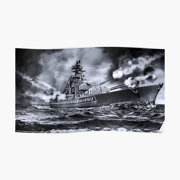 SCP-4217 The Bismarck #1 Poster