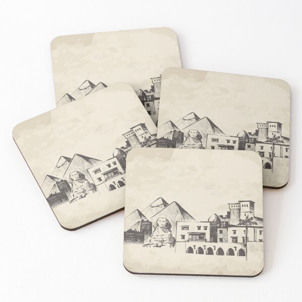 Item preview, Pyramids Cairo Skyline designed and sold by SoccaTamam.