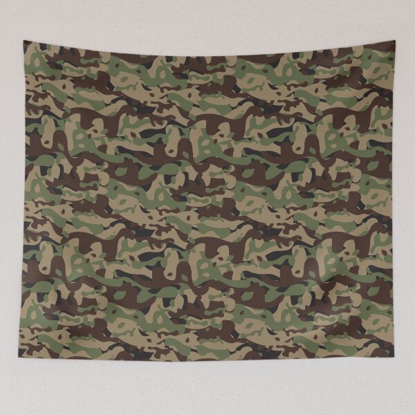 Item preview, Seamless fashion camouflage pattern designed and sold by studio838.