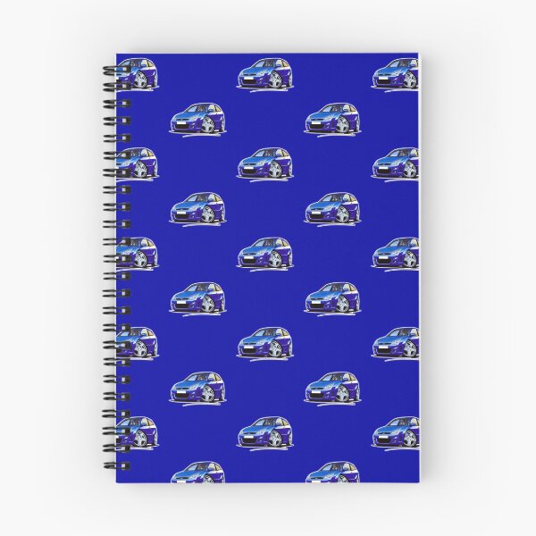 Item preview, Ford Focus RS Blue designed and sold by Yeomans Cartoons.