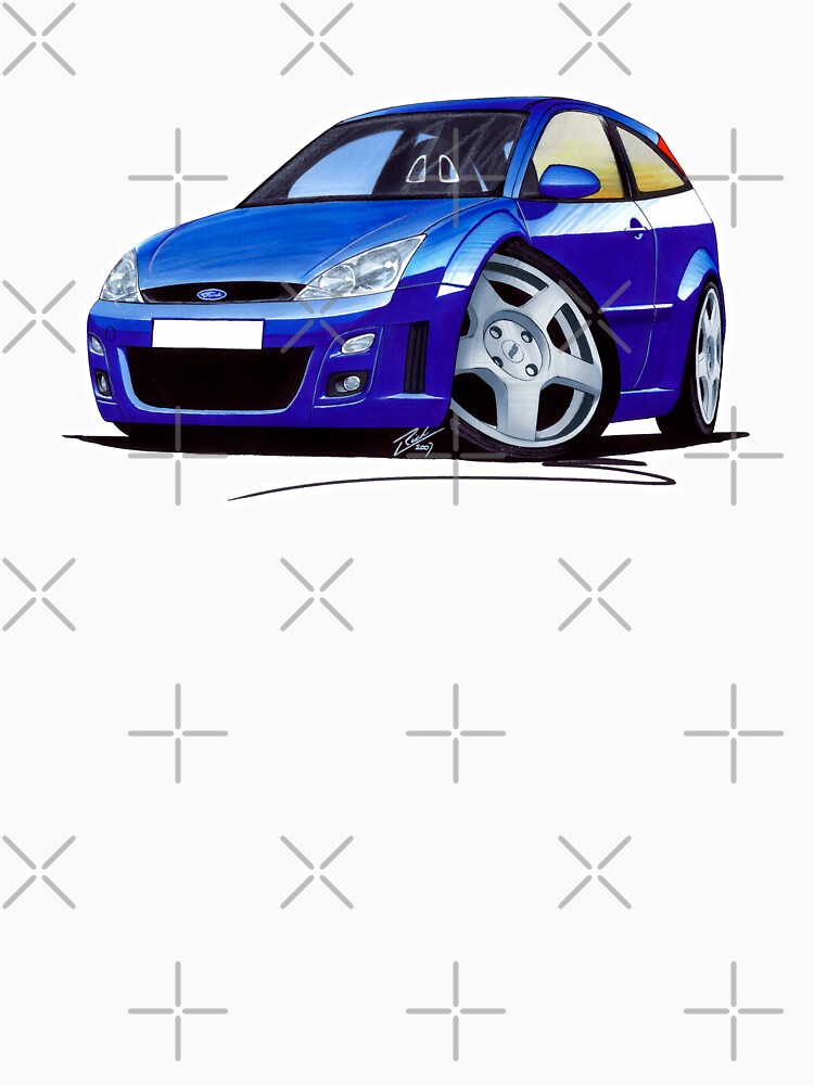 Ford Focus RS Blue by yeomanscarart