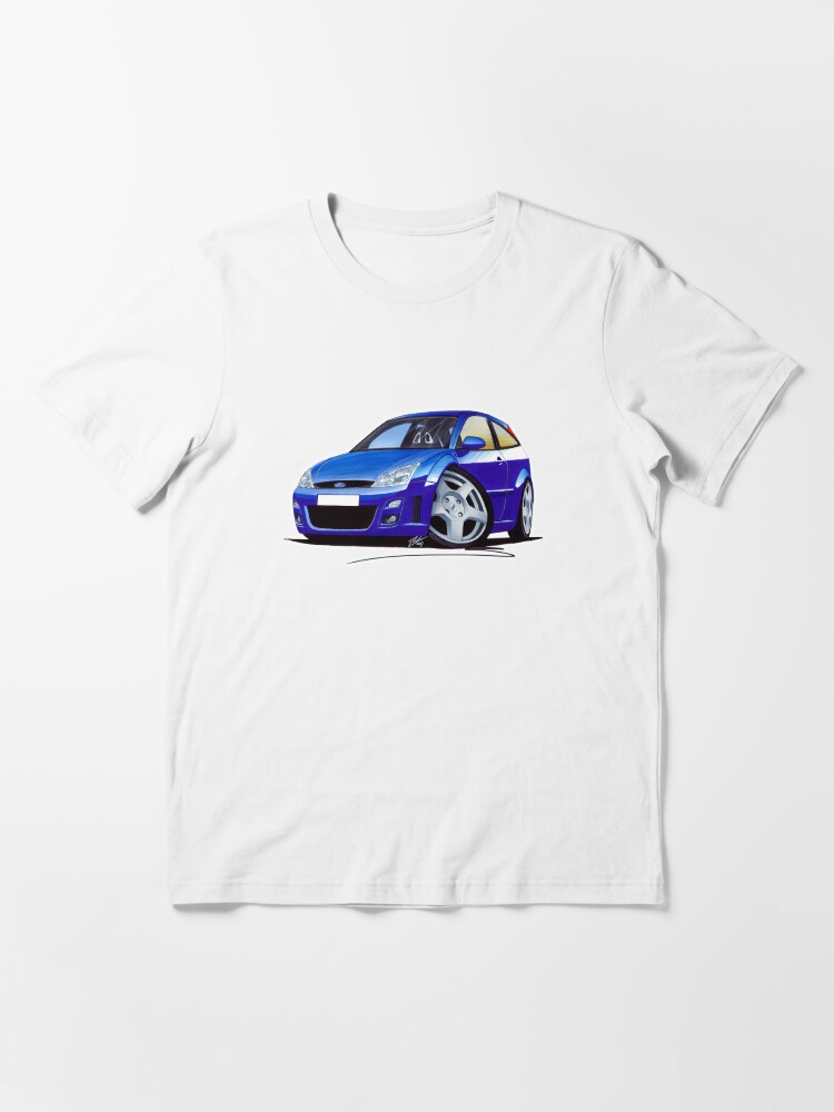 Alternate view of Ford Focus RS Blue Essential T-Shirt