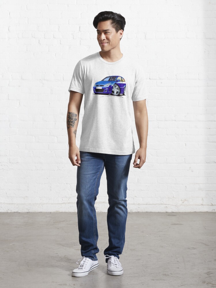 Alternate view of Ford Focus RS Blue Essential T-Shirt