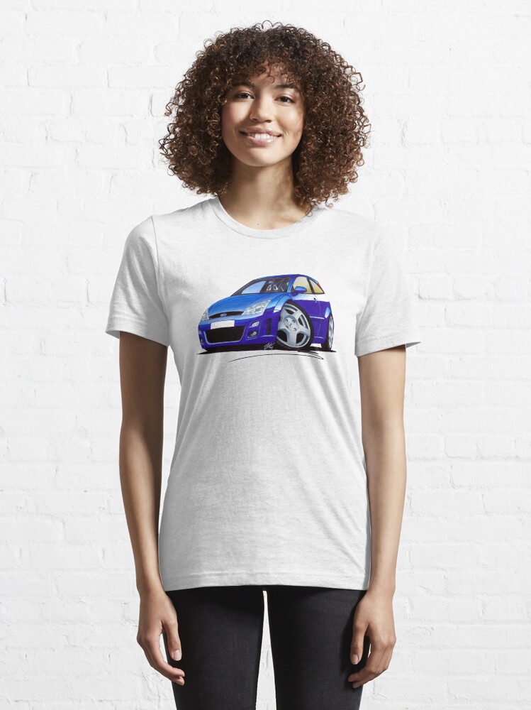 Alternate view of Ford Focus RS Blue Essential T-Shirt