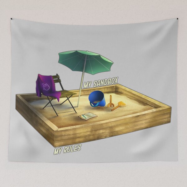 Item preview, My Sandbox, My Rules designed and sold by TorninChiarArts Creations.