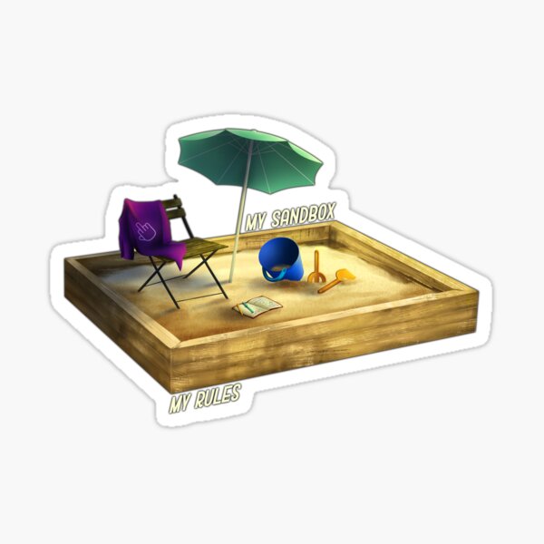 Item preview, My Sandbox, My Rules designed and sold by TorninChiarArts Creations.