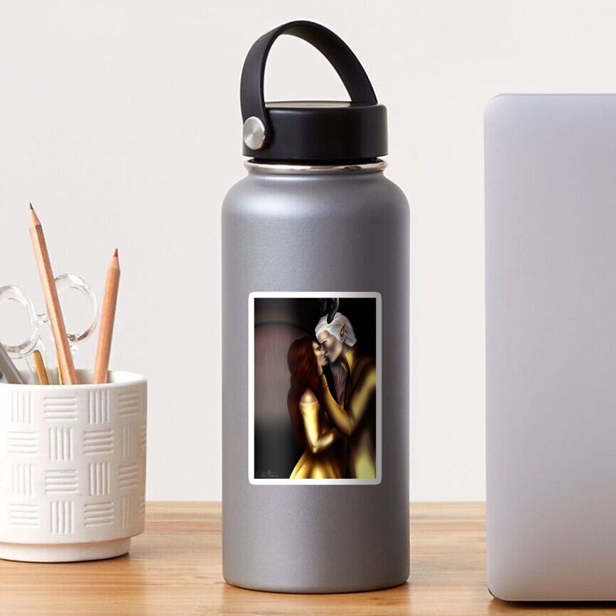 Carved in Crystal Sticker