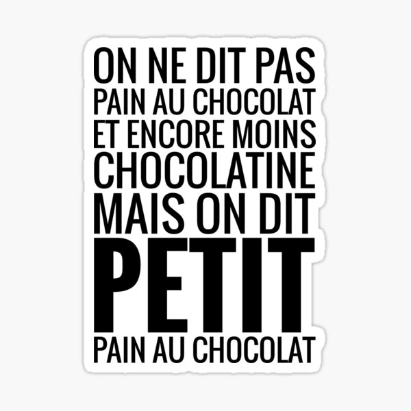 "Chocolate croissant" Sticker by ErenStream Redbubble