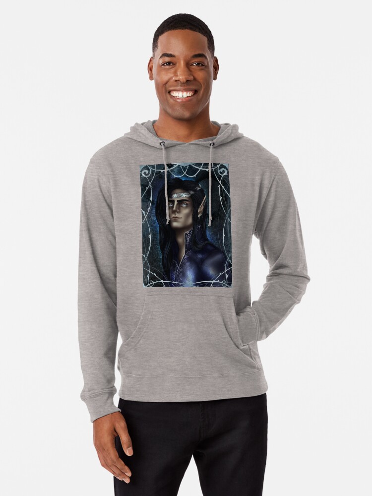 Alternate view of Daneel - Carved in Crystal Lightweight Hoodie