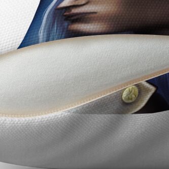 Alternate view of Lian - Carved in Crystal Throw Pillow