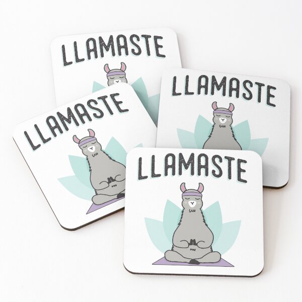 Item preview, Llamaste Llama Yoga Namaste designed and sold by ElevenVoid.
