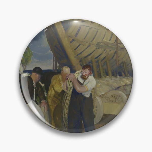 Item preview, Builders of Ships - The Rope - George Bellows - 1916 designed and sold by CrankyOldDude.
