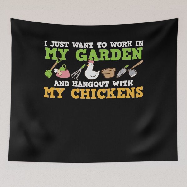 Item preview, Garden Chicken Gardening designed and sold by 4tomic.
