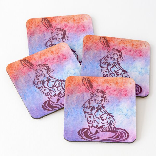 Item preview, Sunset red hare designed and sold by Chloemcglinchey.