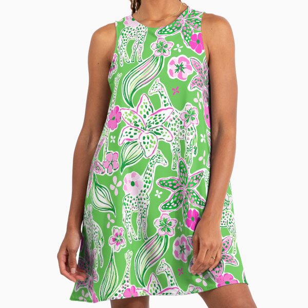 slim fit dress slacks Foxcroft Abby Linen Giraffe 3/4 Sleeve Dress New Leaf Giraffe Pattern / XL main image 0