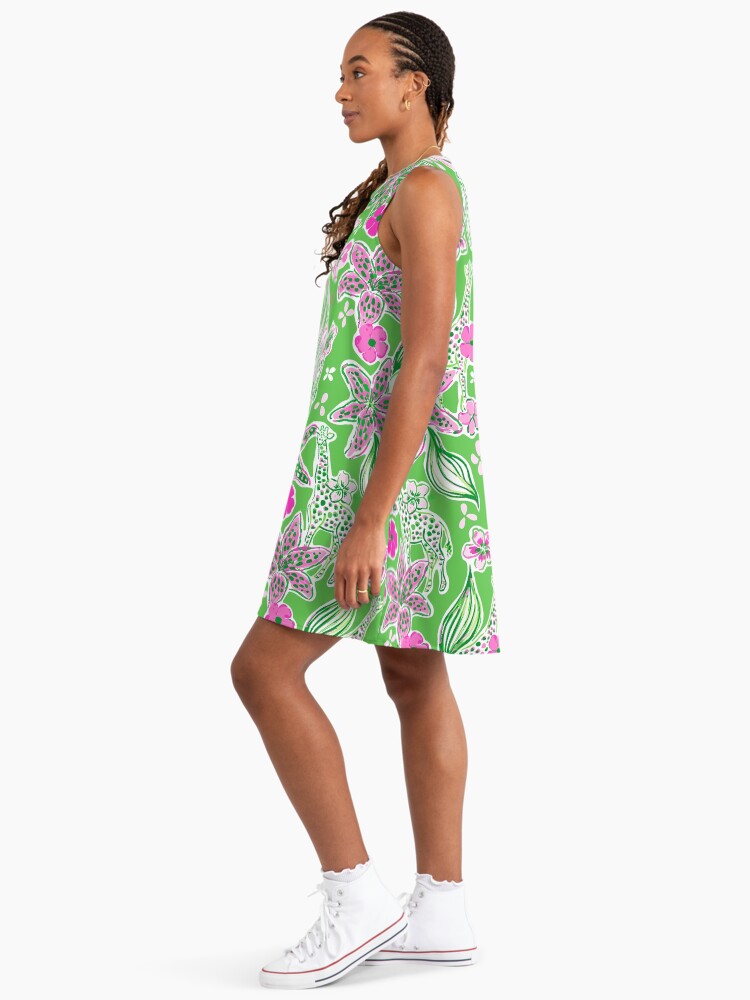 pink and lime green dress Pink and Green Ombre Pleated Halter Maxi Dress