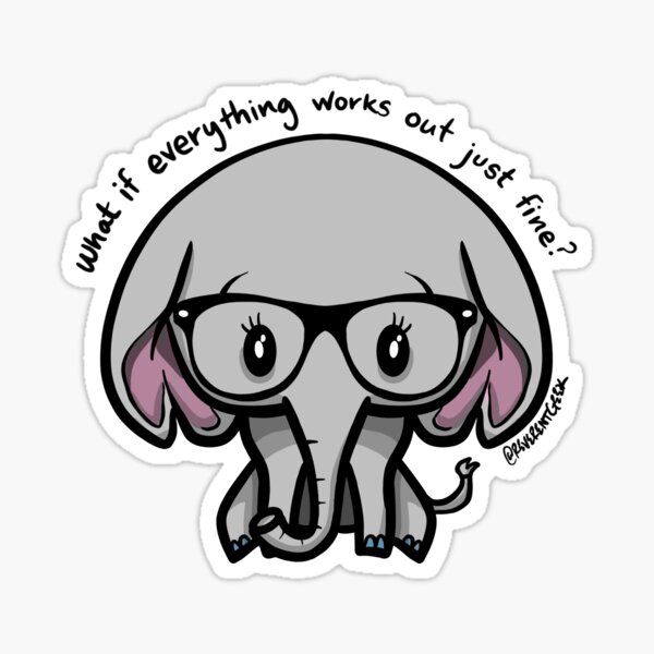 Item preview, What if everything works out just fine? designed and sold by reverentgeek.