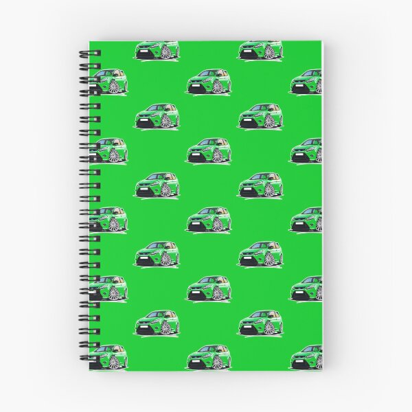 Item preview, Ford Focus RS (Mk2) Green designed and sold by Yeomans Cartoons.