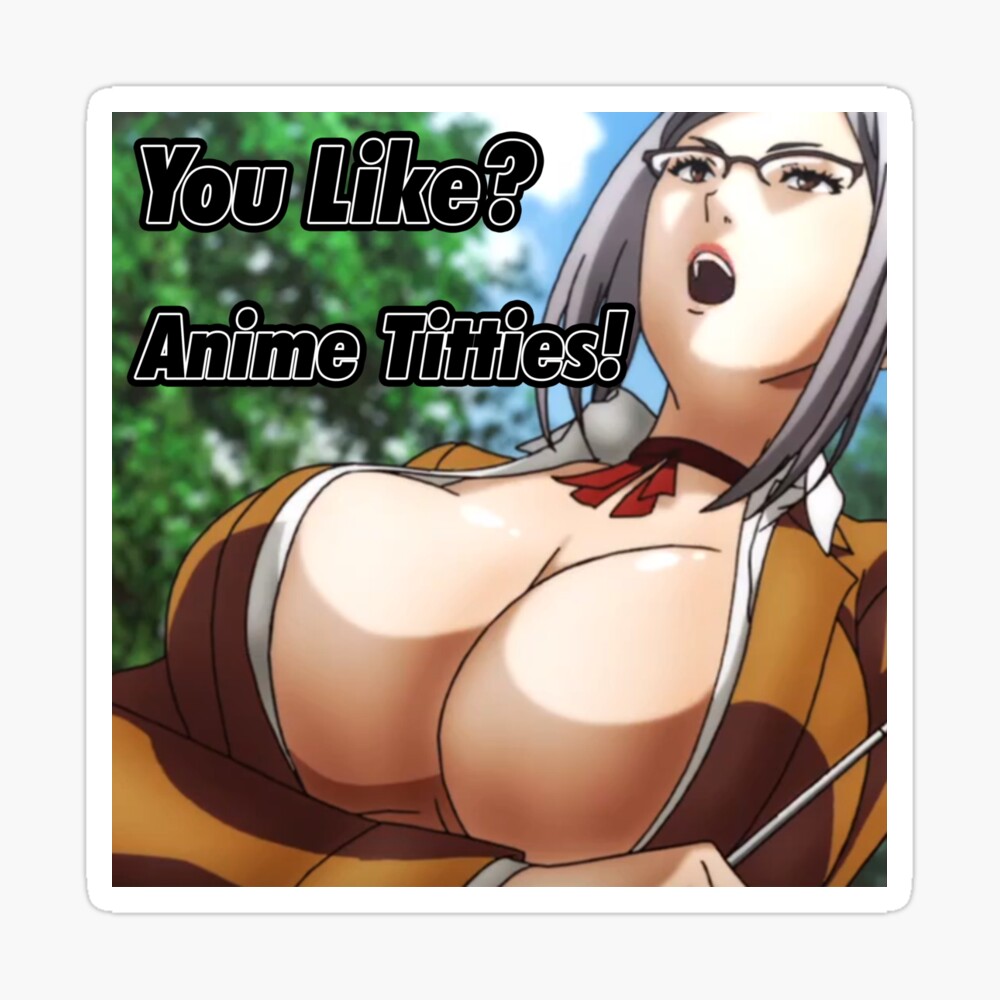 Anime titty stickers