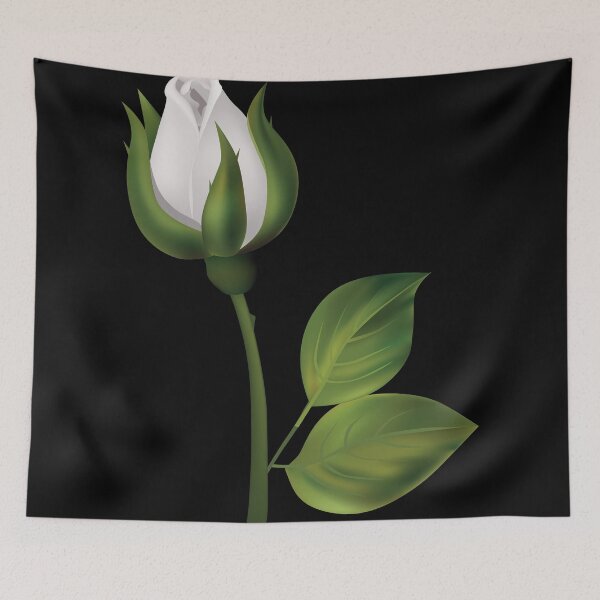 Item preview, White Rose designed and sold by Aaqib Hussain.