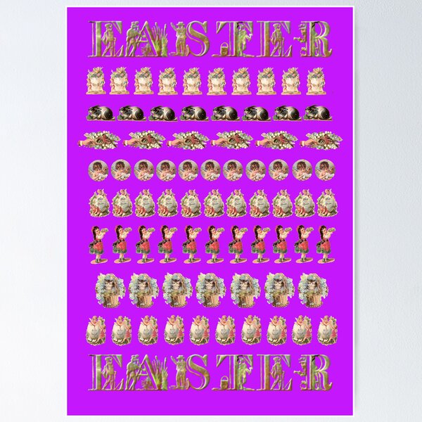 Item preview, Easter Decoupage Paper designed and sold by MaryJaneBayliss.