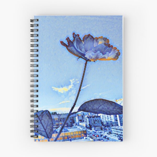Artikelvorschau, Magische blaue Blume entworfen und verkauft von bernabubble7.