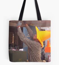 Warning, I'm here Tote Bag
